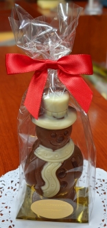 Belgian Milk Chocolate Snowman